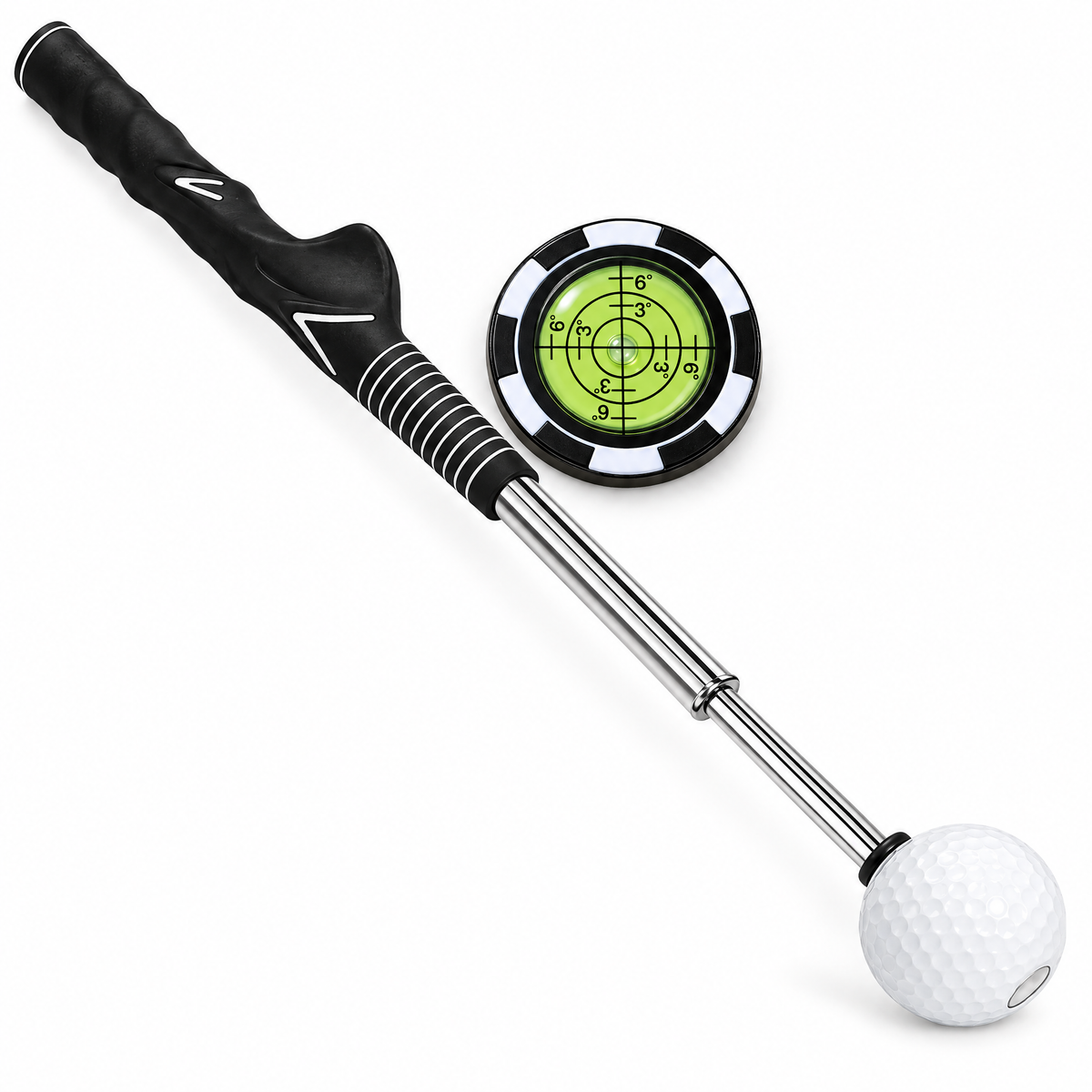 Pre-Round Warm-Up Kit: tempo trainer and green reader